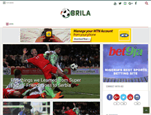 Tablet Screenshot of brila.net
